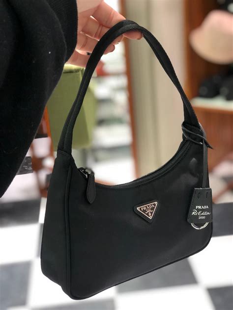 borsa prada nylon 2000|prada re edition mini bag.